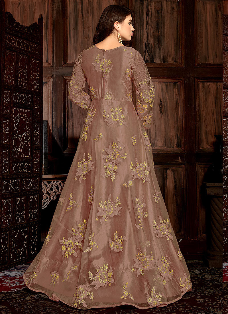 Net Anarkali Suit