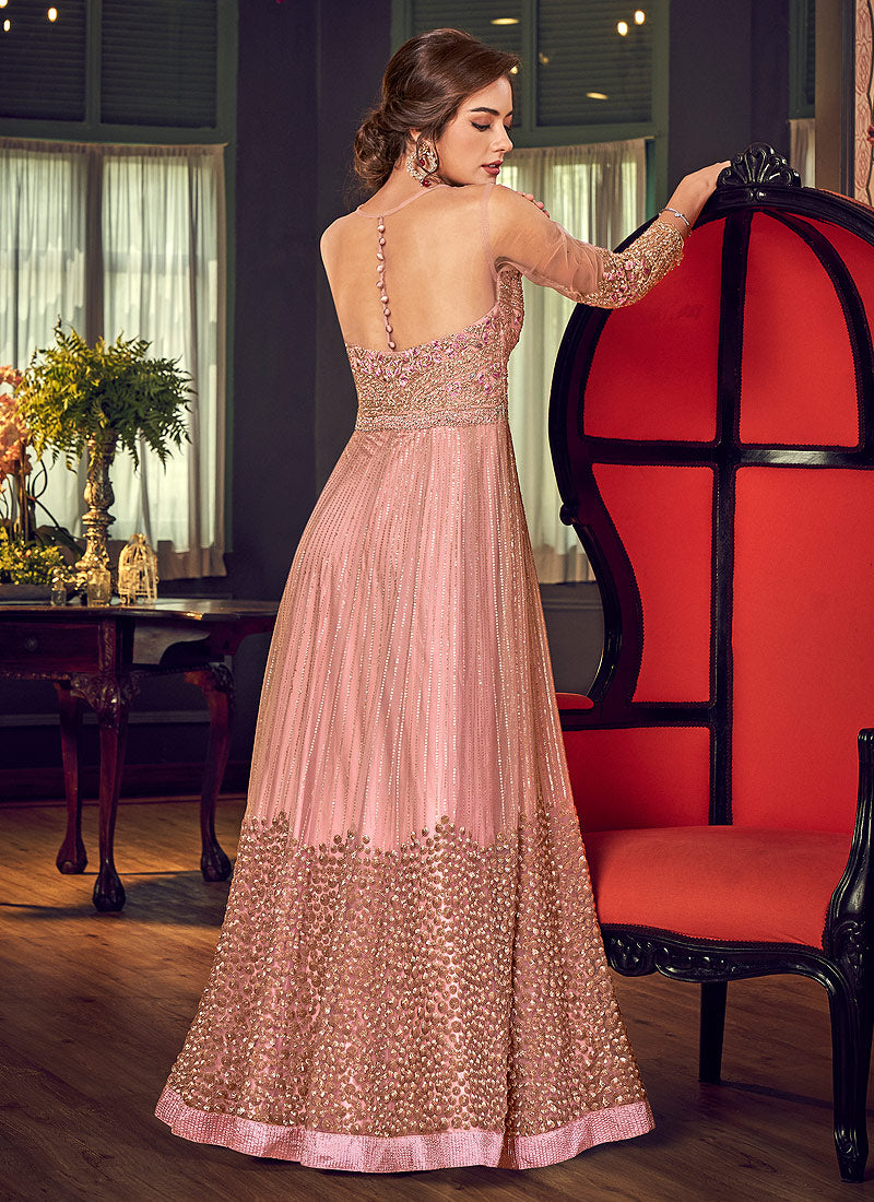 Slit Style Anarkali Lehenga Suit