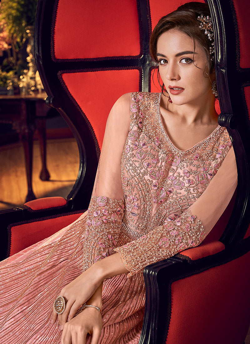 Slit Style Anarkali Lehenga Suit