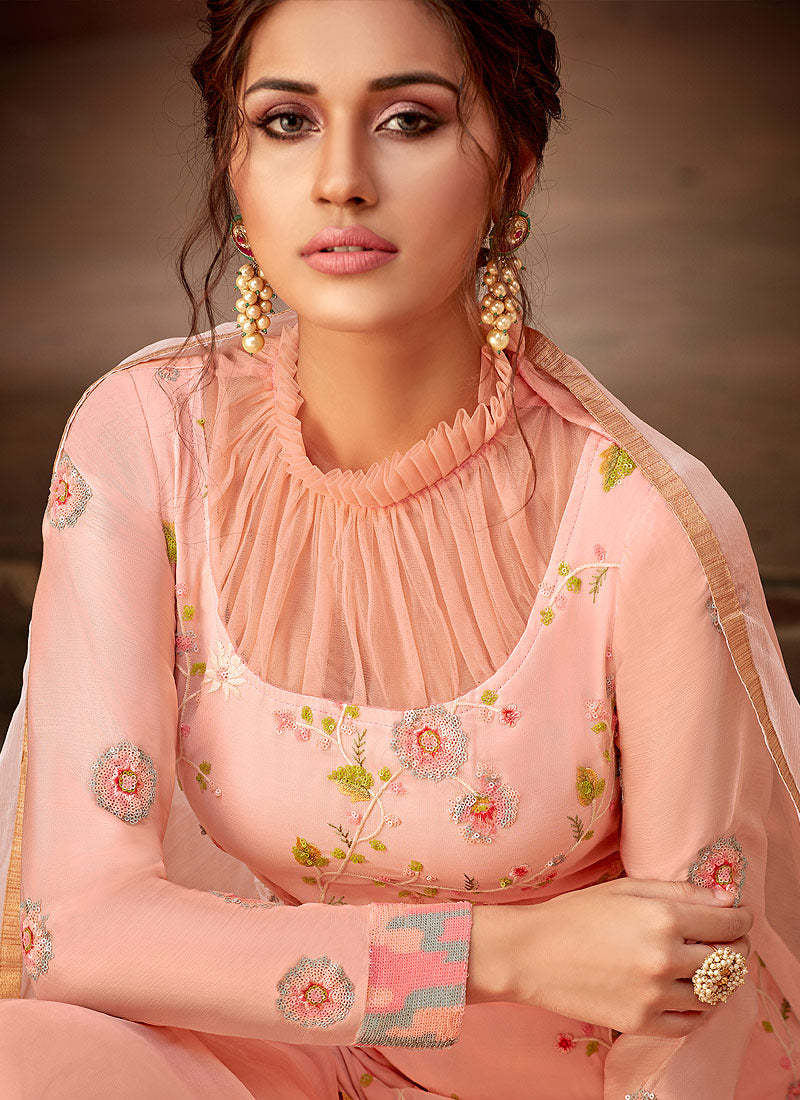 Pakistani Palazzo Pant Suit