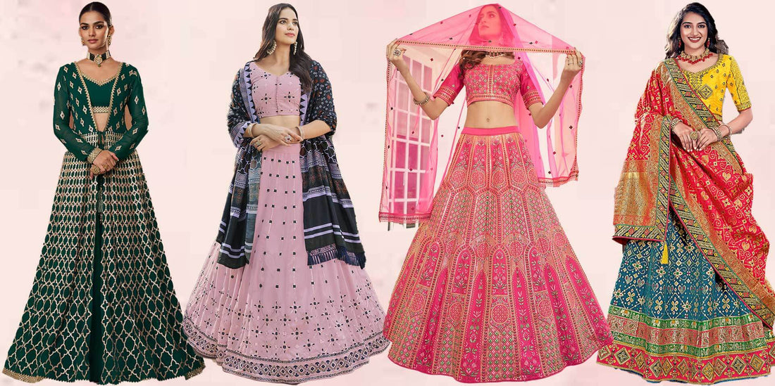10 Cool Ways to Style a Lehenga to Look Like a Fashionista
