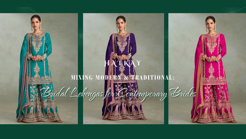 Mixing Modern and Traditional: Bridal Lehengas for Contemporary Brides
