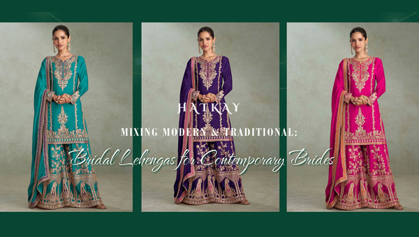 Mixing Modern and Traditional: Bridal Lehengas for Contemporary Brides