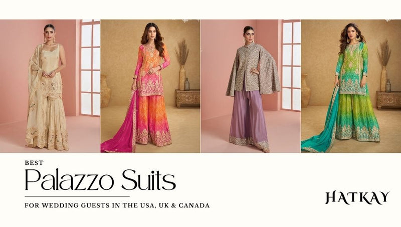Best Palazzo Suits for Wedding Guests in the USA, UK And Canada