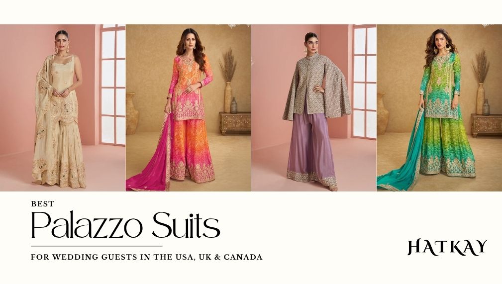 Best Palazzo Suits for Wedding Guests in the USA, UK And Canada