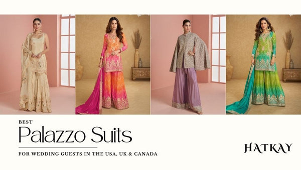 Best Palazzo Suits for Wedding Guests in the USA, UK And Canada