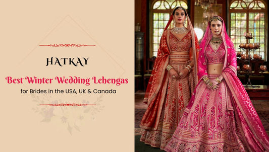 Winter Wedding Lehengas for Brides