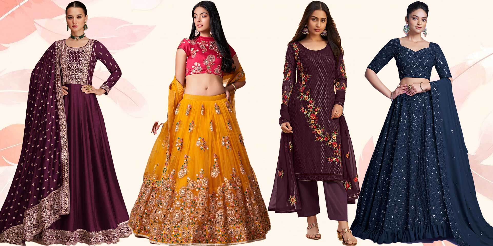 Best place to buy Indian wedding outfits for women to buy online outside of  India