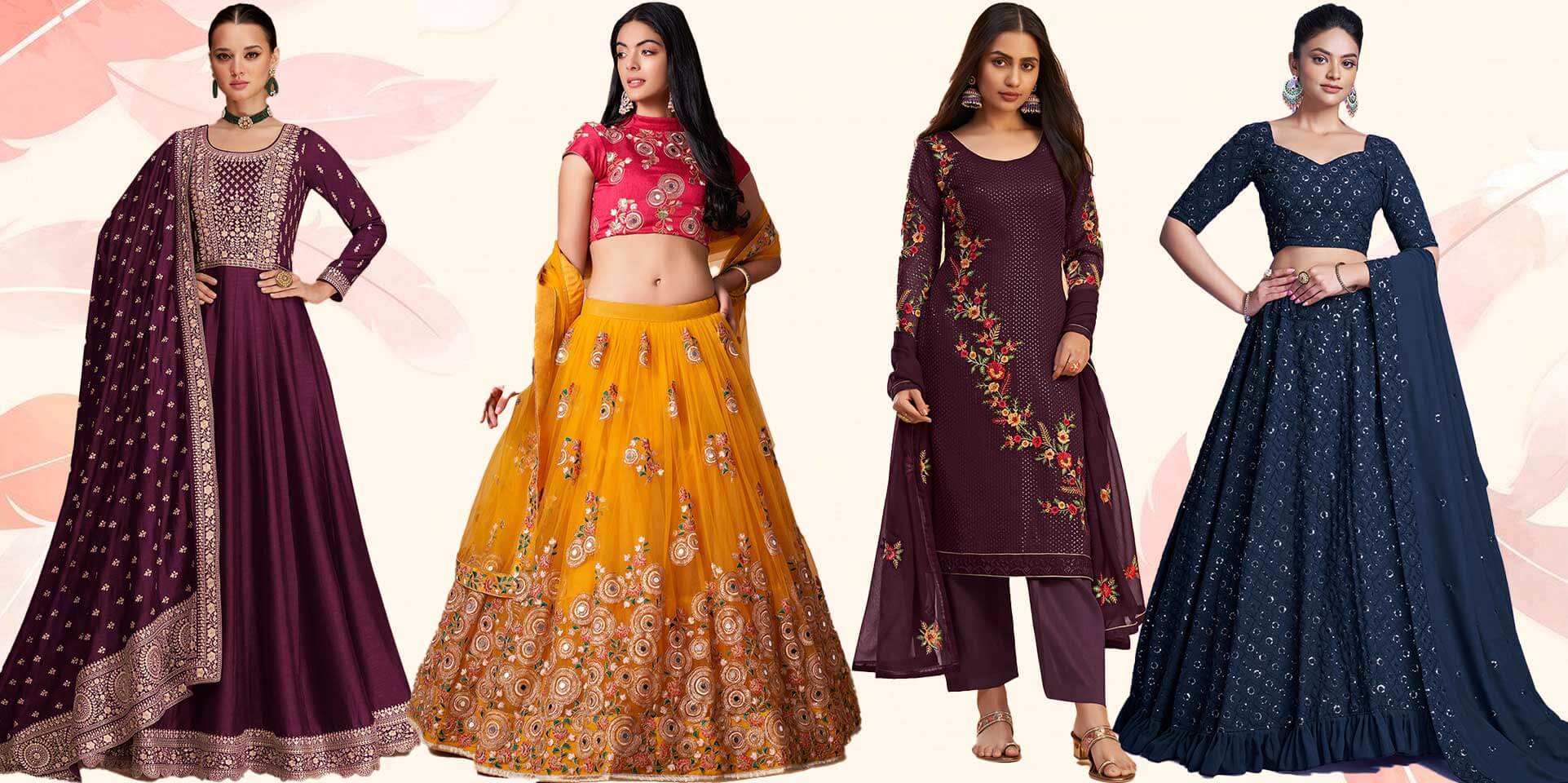 Best place to buy Indian wedding outfits for women to buy online outside of India 