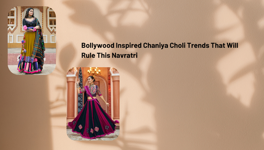 bollywood inspired chaniya choli