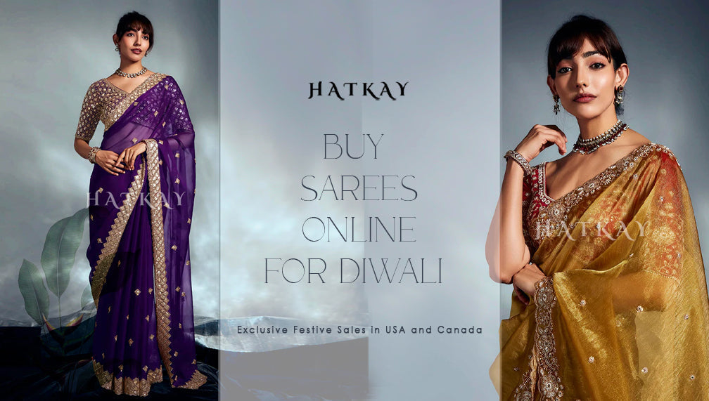 Buy Sarees Online for Diwali – Exclusive Festive Sales in USA and Canada