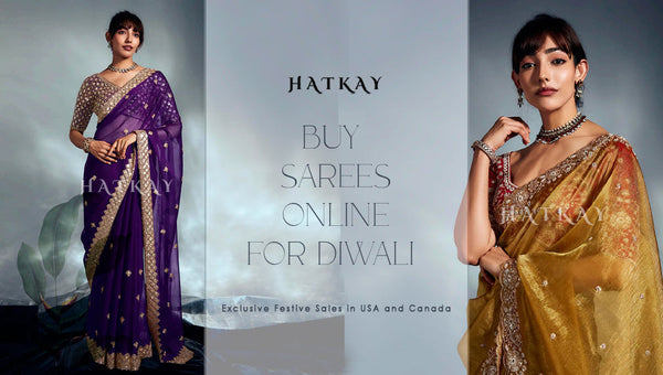 Buy Sarees Online for Diwali – Exclusive Festive Sales in USA and Canada