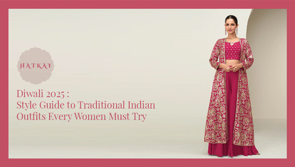 Diwali 2025: Style Guide to Traditional Indian Outfits Every Women Must Try