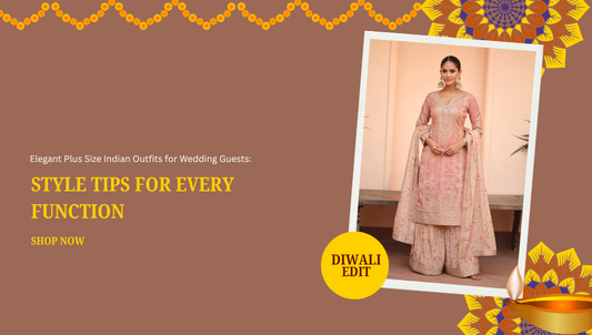 Plus Size Indian Outfits for Wedding