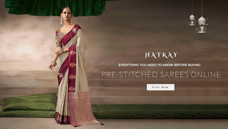 Everything You Need to Know Before Buying Pre-Stitched Sarees Online