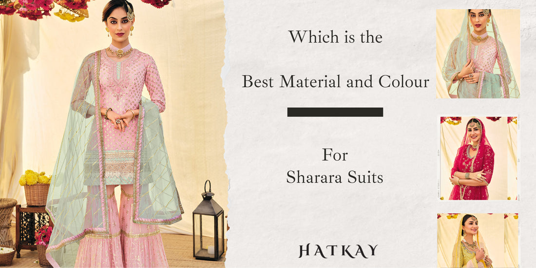 Which is the Best Material and Colour for Sharara Suits?