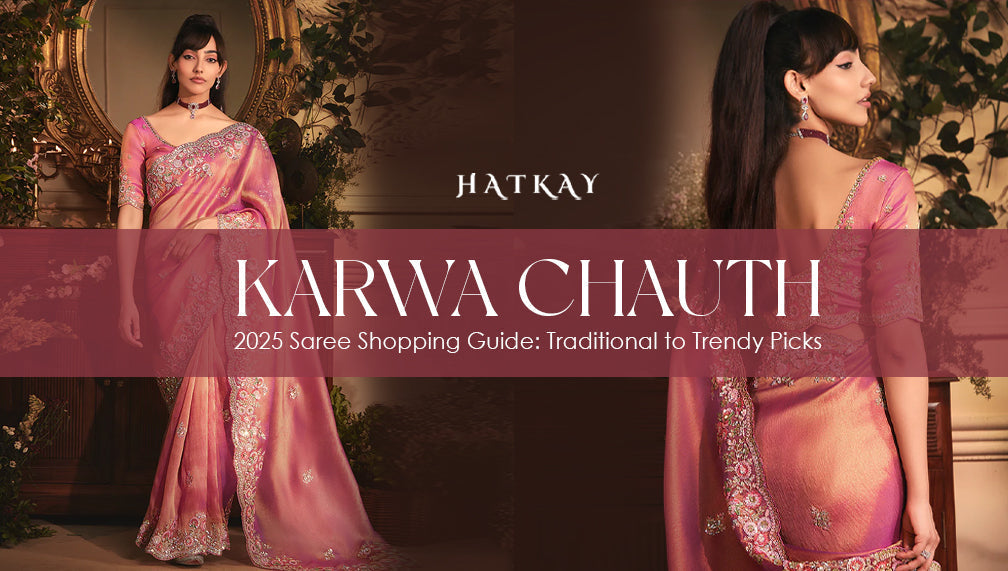 Karva Chauth 2025 Saree Shopping 