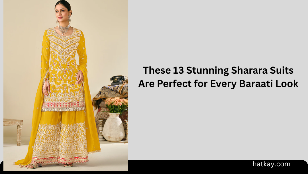 These 13 Stunning Sharara Suits Are Perfect for Every Baraati Look