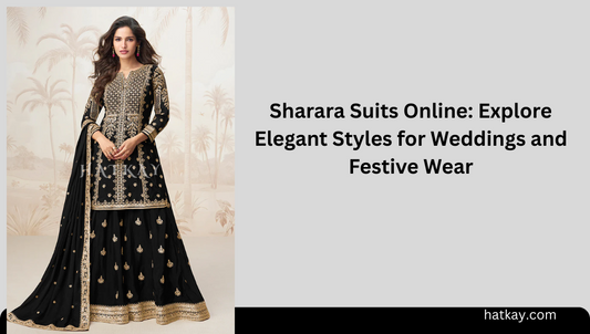 Sharara Suits Online: Explore Elegant Styles for Weddings and Festive Wear