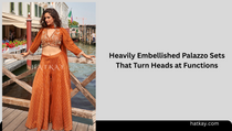 Heavily Embellished Palazzo Sets That Turn Heads at Functions