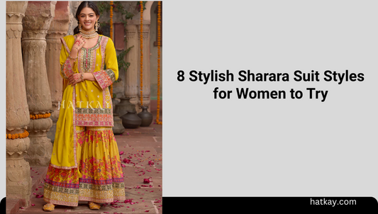 8 Stylish Sharara Suit Styles for Women to Try