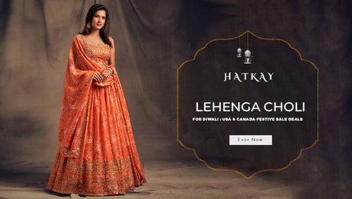 Shop Lehenga Choli Online for Diwali - USA and Canada Festive Sale Deals