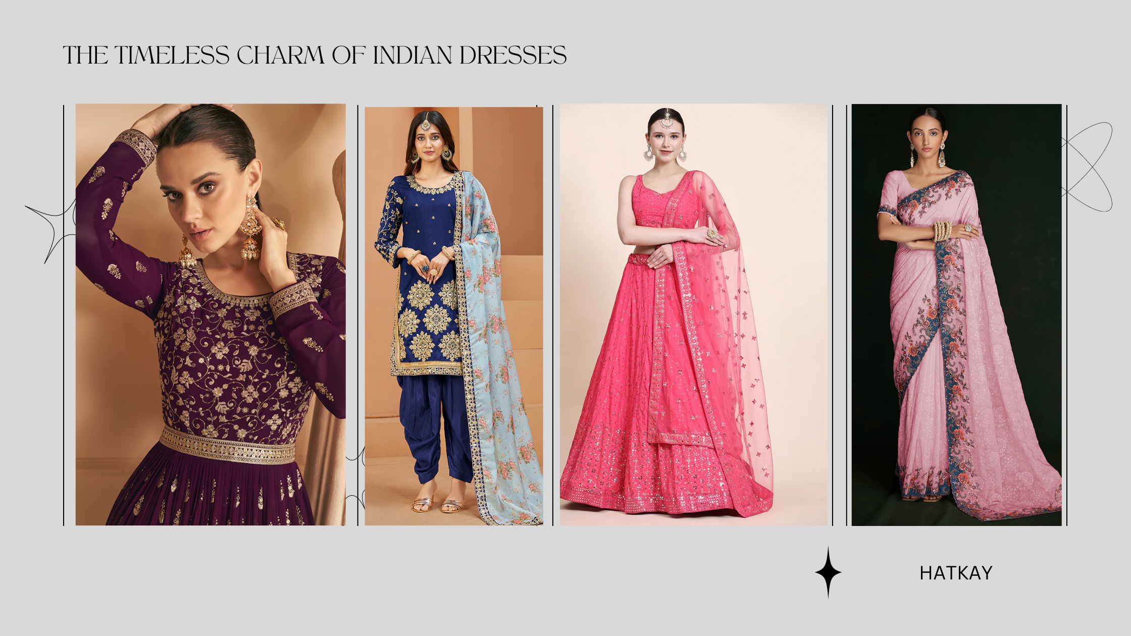The Timeless Charm of Indian Dresses: Unveiling Their Fascination and Intricacies