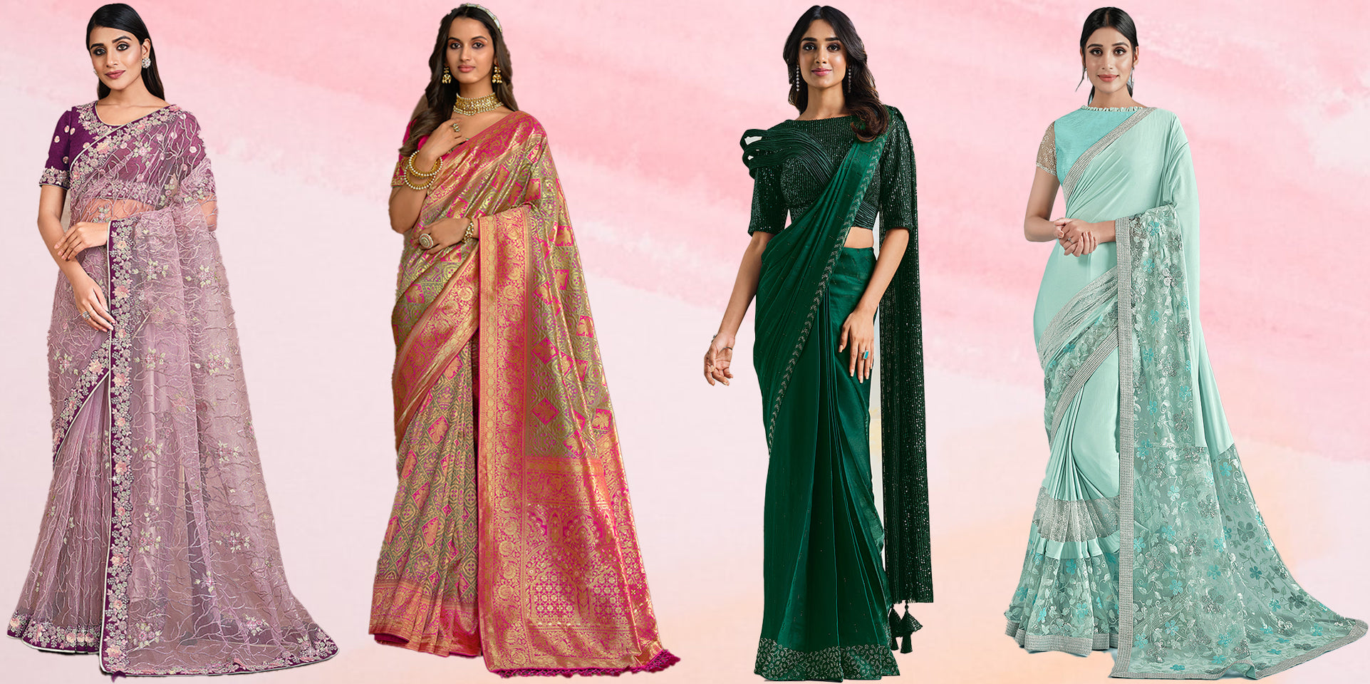 Top 10 Designer Sarees for this Diwali in USA, UK, Canada and Worldwide