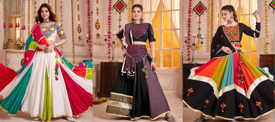 Trendy Women’s Outfit Styles for Garba and Navratri 2025