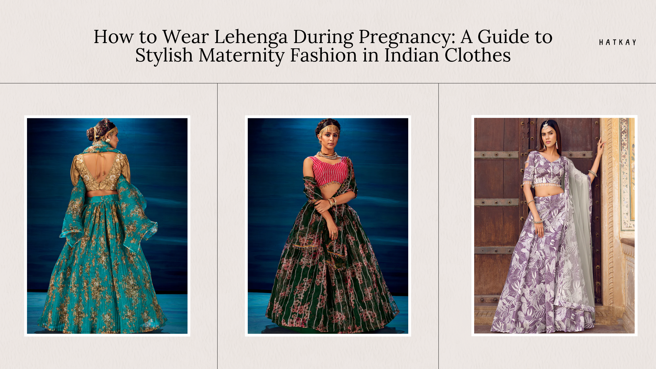 Stylish Maternity Wearing Lehenga During Pregnancy