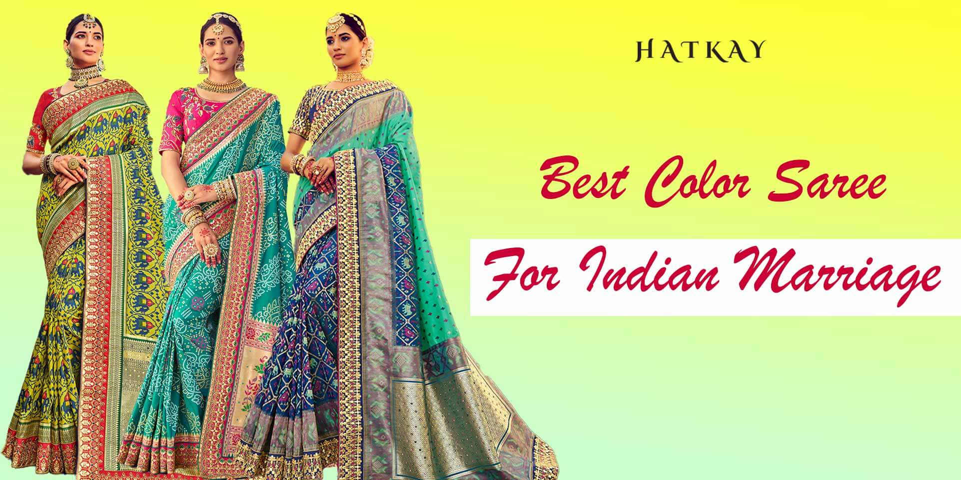Which Color Saree is Best for Marriage?