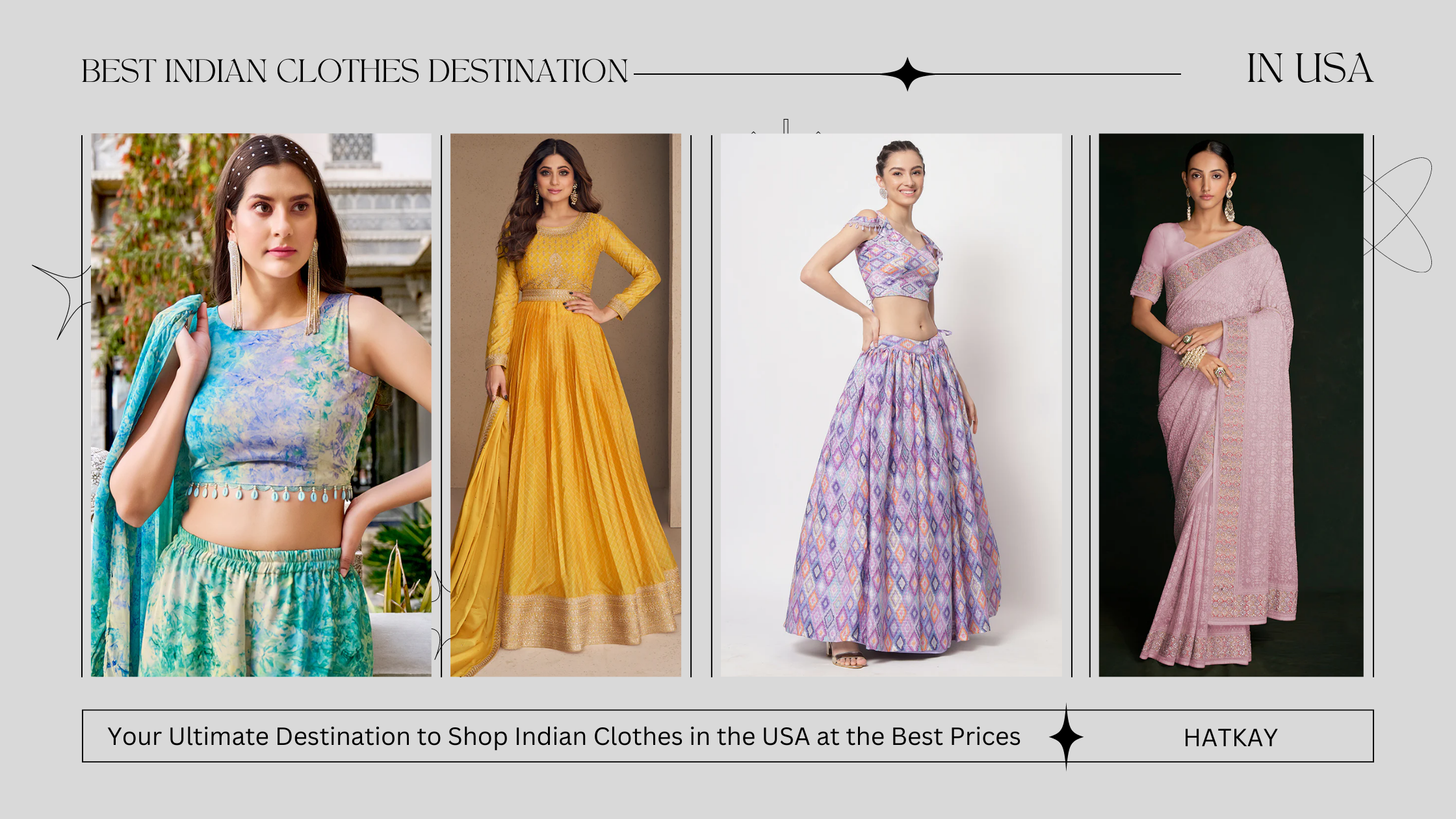 Hatkay: Your Ultimate Destination to Shop Indian Clothes in the USA at the Best Prices