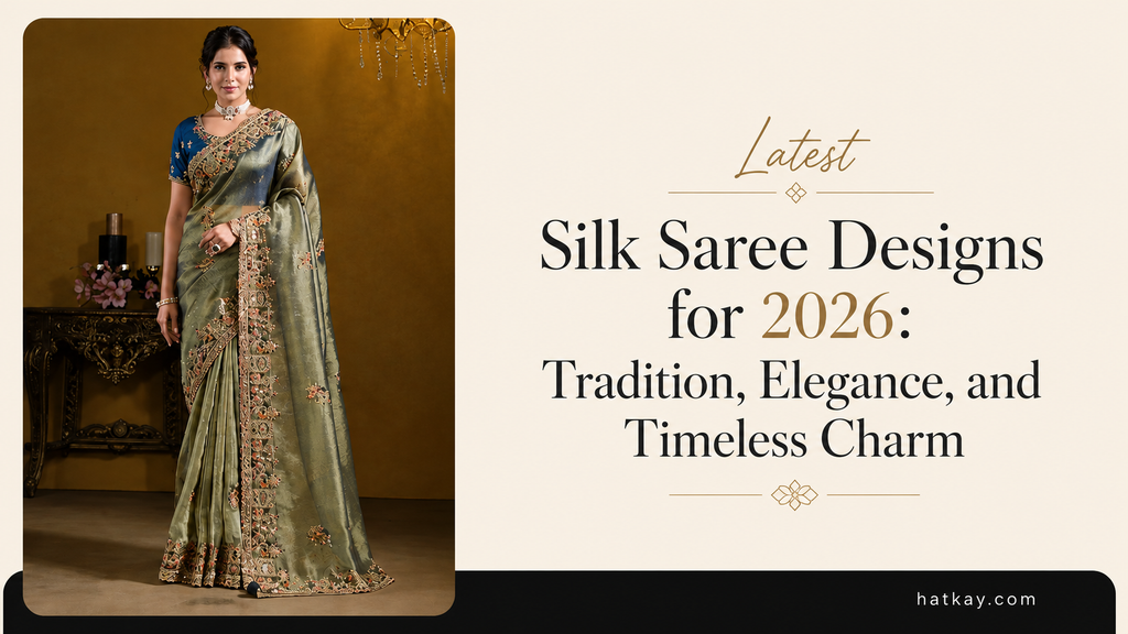 Latest Silk Saree Designs for 2026: Tradition, Elegance, and Timeless Charm