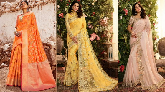 Top 7 sarees trends for wedding season