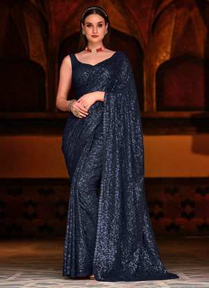 Partywear Sarees