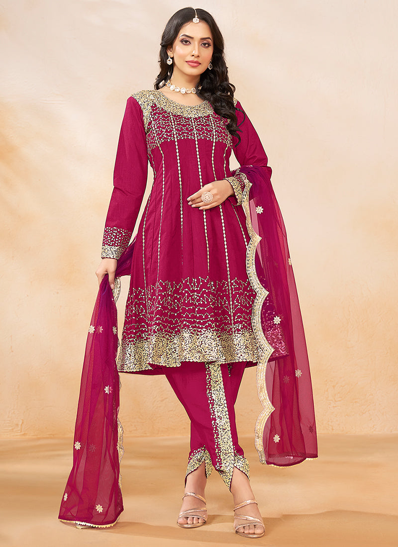 Buy Dhoti Style Pant Suit In USA UK Canada
