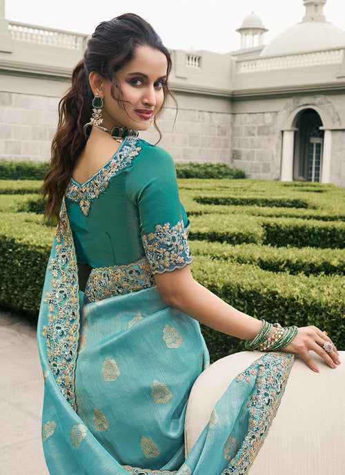 Buy Partywear Saree In USA UK Canada
