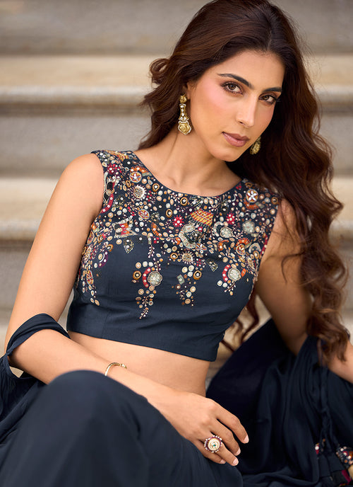 Buy Drape Skirt Set
