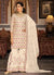 White Sequence Embroidery Traditional Gharara Suit