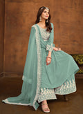 Buy Anarkali Palazzo Suit In USA UK Canada