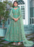 Sea Green Multi Embroidery Designer Anarkali Suit