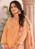 Pastel Orange Salwar Kameez In Usa Canada