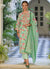 Green Floral Gota Patti Embroidered Salwar Kameez