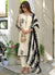 White Lucknowi Embroidery Traditional Salwar Suit