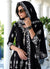 Black Lucknowi Gharara Suit In USA