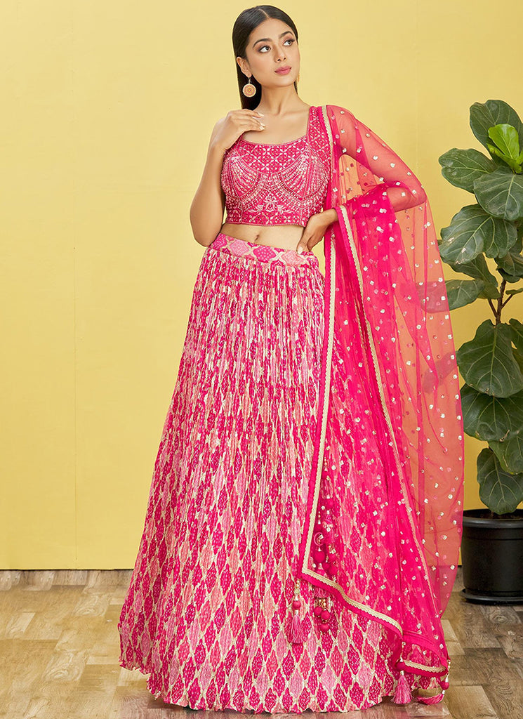 Shop Wedding Lehenga In USA, UK, Canada, Germany, Mauritius, Singapore With Free Shipping Worldwide.