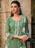 Green Multi Embroidery Wedding Salwar Kameez In USA
