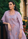 Purple Wedding Salwar Kameez In USA