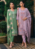 Purple Wedding Salwar Kameez In USA California