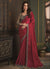 Rouge Red Sequence Embroidery Saree